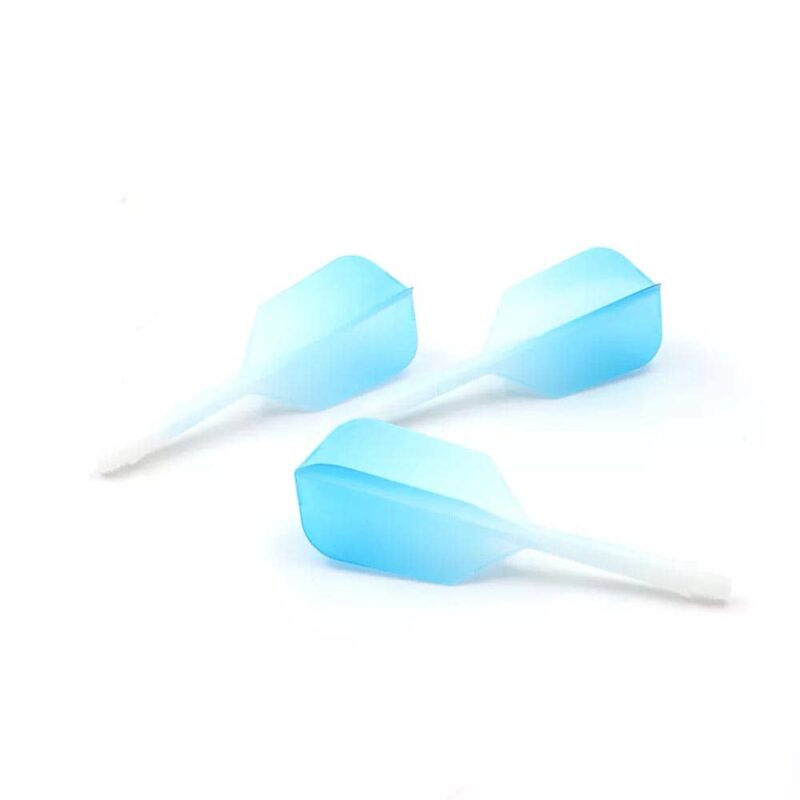 Billaresbalsalobre Plumas Flights Darts Cuesoul Tero AK5 Gradation Azul Slim M  CSAK-52SCJB - Imagen 2