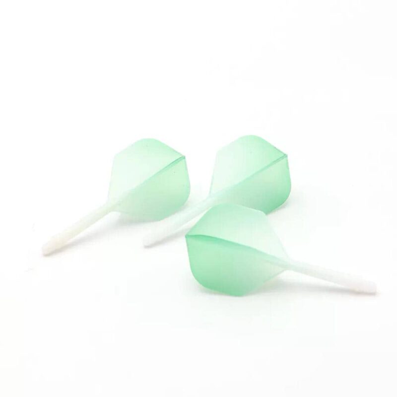 Billaresbalsalobre Plumas Flights Darts Cuesoul Tero AK5 Gradation Light Green Standard L  CSAK-53XLJB - Imagen 2