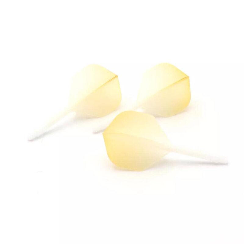 Billaresbalsalobre Plumas Flights Darts Cuesoul Tero AK5 Gradation Amarillo Standard L  CSAK-56XLJB - Imagen 2