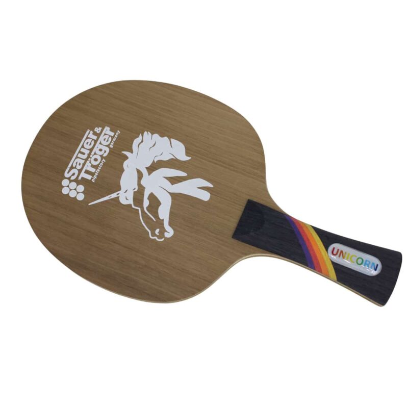 Billaresbalsalobre Madera Pala Ping Pong Sauer Troger Unicorn Gerade - Imagen 3