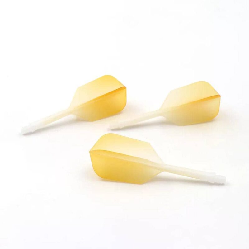 Billaresbalsalobre Plumas Flights Darts Cuesoul Tero AK5 Gradation Amarillo Slim M  CSAK-56SCJB - Imagen 2