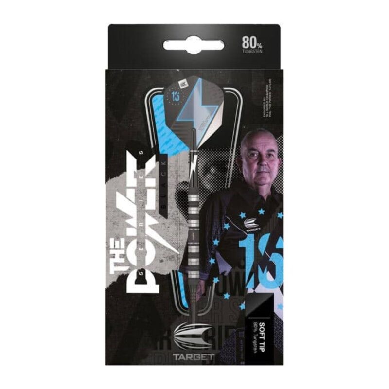 Billaresbalsalobre Dardos Target Darts The Power Series Black 80% 20gr 210188 - Imagen 2