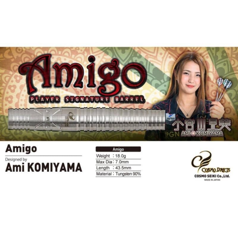 Billaresbalsalobre Dardos Cosmo Darts Amigo Ami Komiyama 18gr 90% - Imagen 6