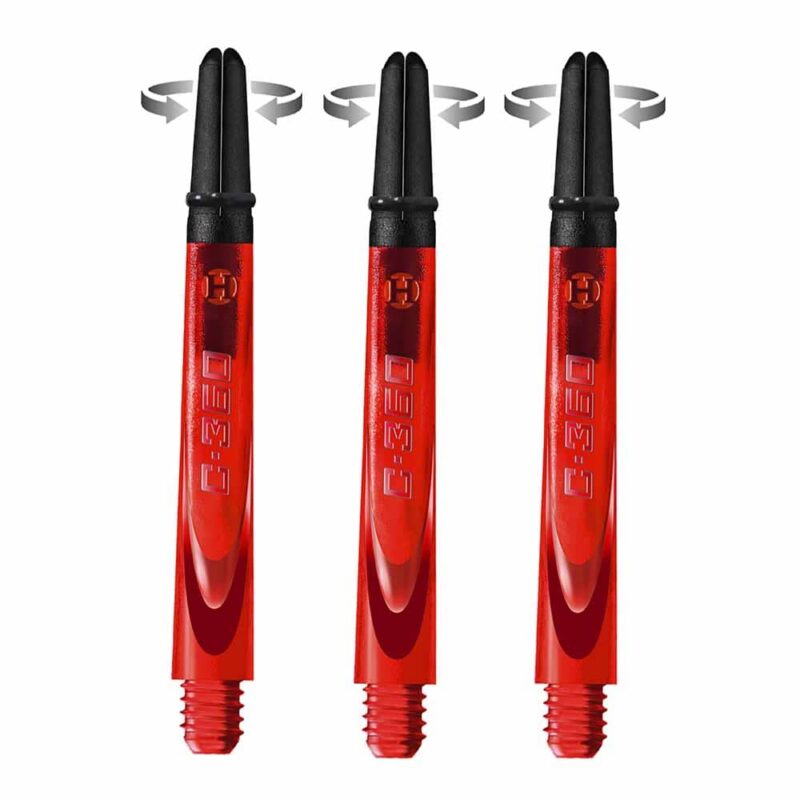 Billaresbalsalobre Cañas Harrows Darts Carbon 360 Short 35mm Rojo SH2063 - Imagen 3