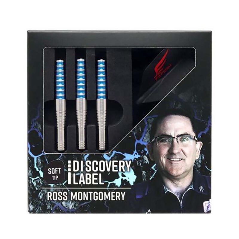 Billaresbalsalobre Dardos Cosmo Darts DISCOVERY LABEL Ross Montgomery 90% 19g - Imagen 5