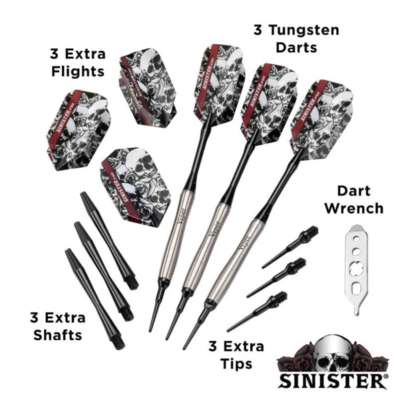 Billaresbalsalobre Dardos Viper Darts Sinister 95% 18gr 21-3503-18 - Imagen 2