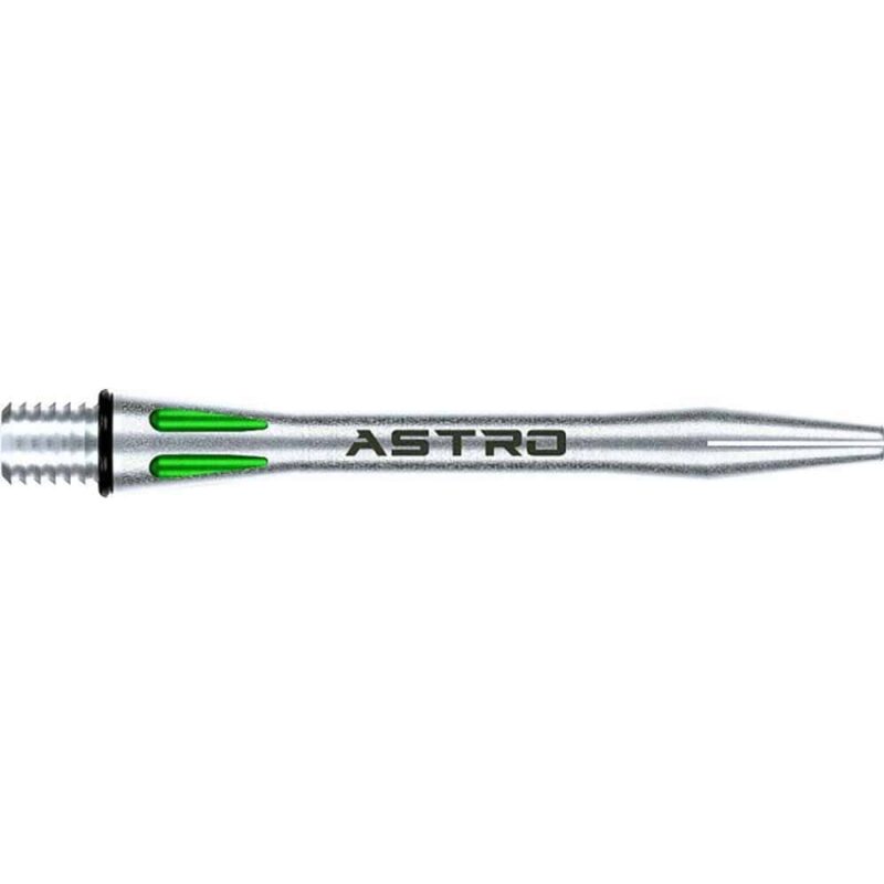 Billaresbalsalobre Cañas Winmau Darts Astro Aluminium Green Medium 46mm  7012.204 - Imagen 3