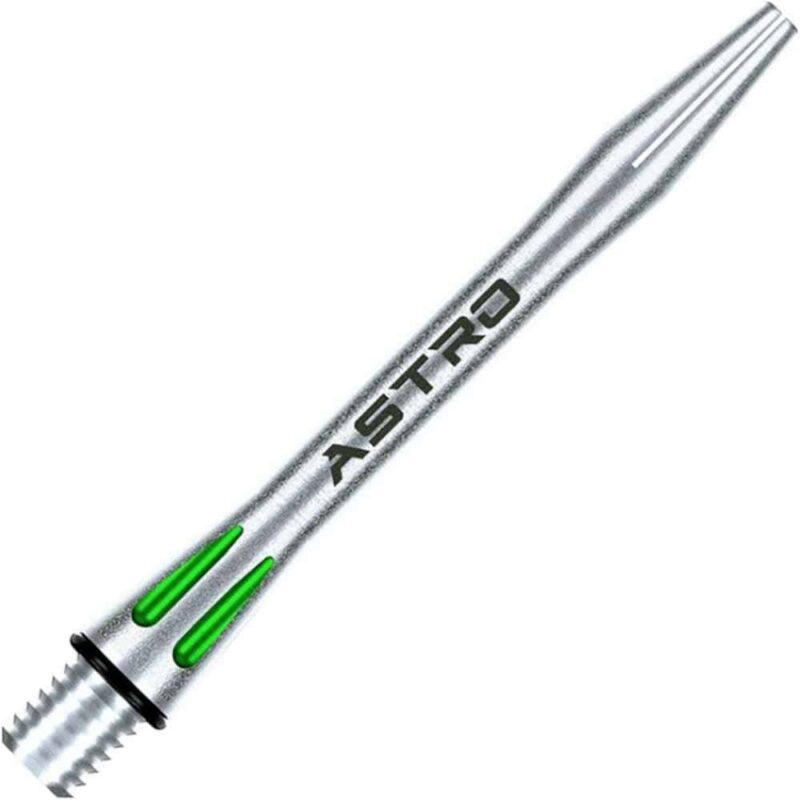 Billaresbalsalobre Cañas Winmau Darts Astro Aluminium Green Medium 46mm  7012.204 - Imagen 4