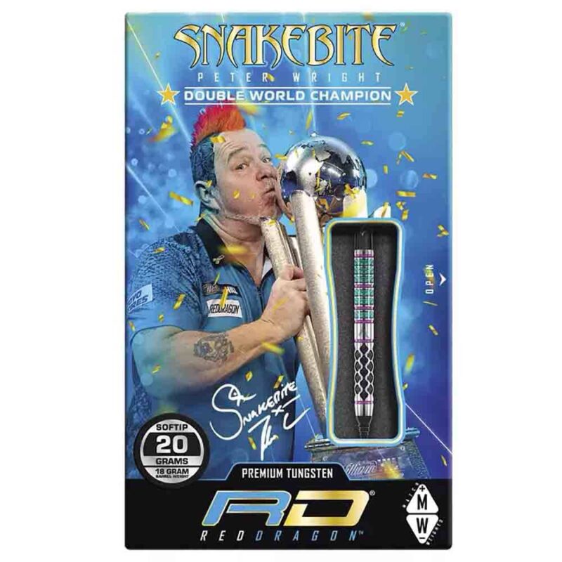 Billaresbalsalobre Dardos Red Dragon Peter Wright Supa Venom 90% 20g RDD2468 - Imagen 4