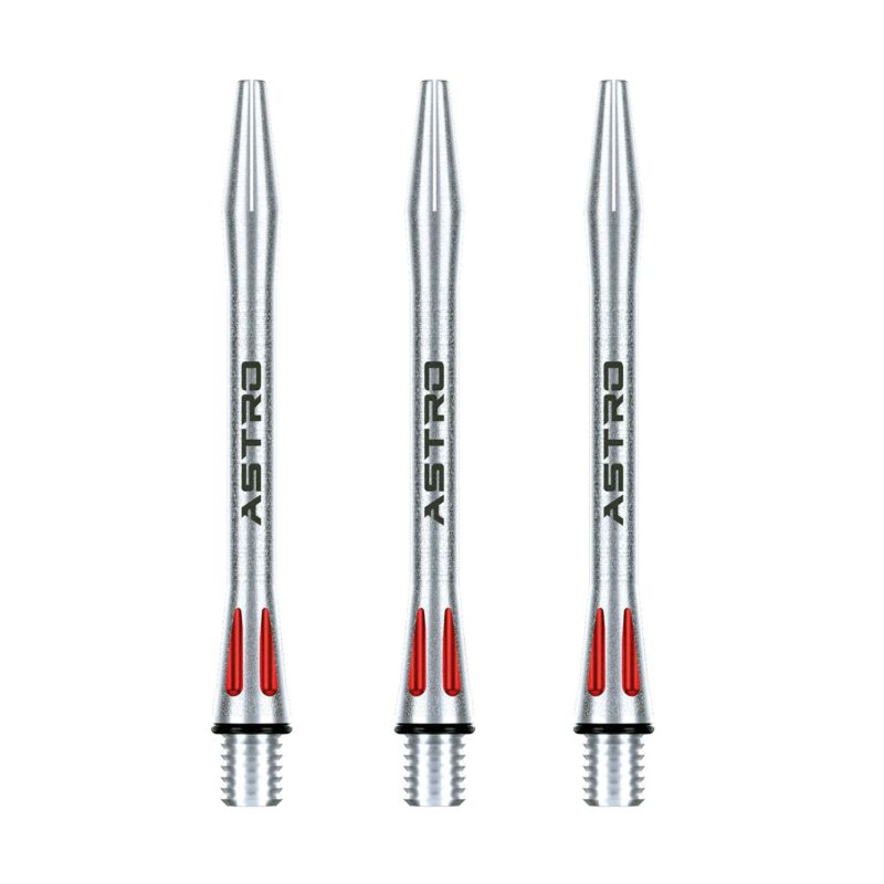 Billaresbalsalobre Cañas Winmau Darts Astro Aluminium Intermedia Rojo 41mm  7012.402 - Imagen 4