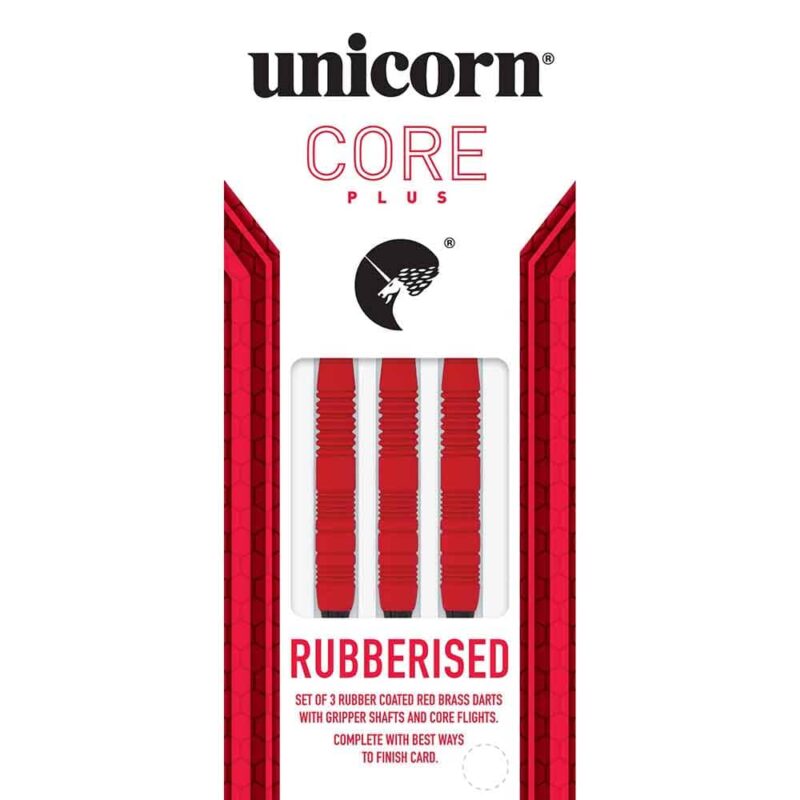 Billaresbalsalobre Dardos Unicorn Rubberised Red 16gr Latón 4253 - Imagen 5