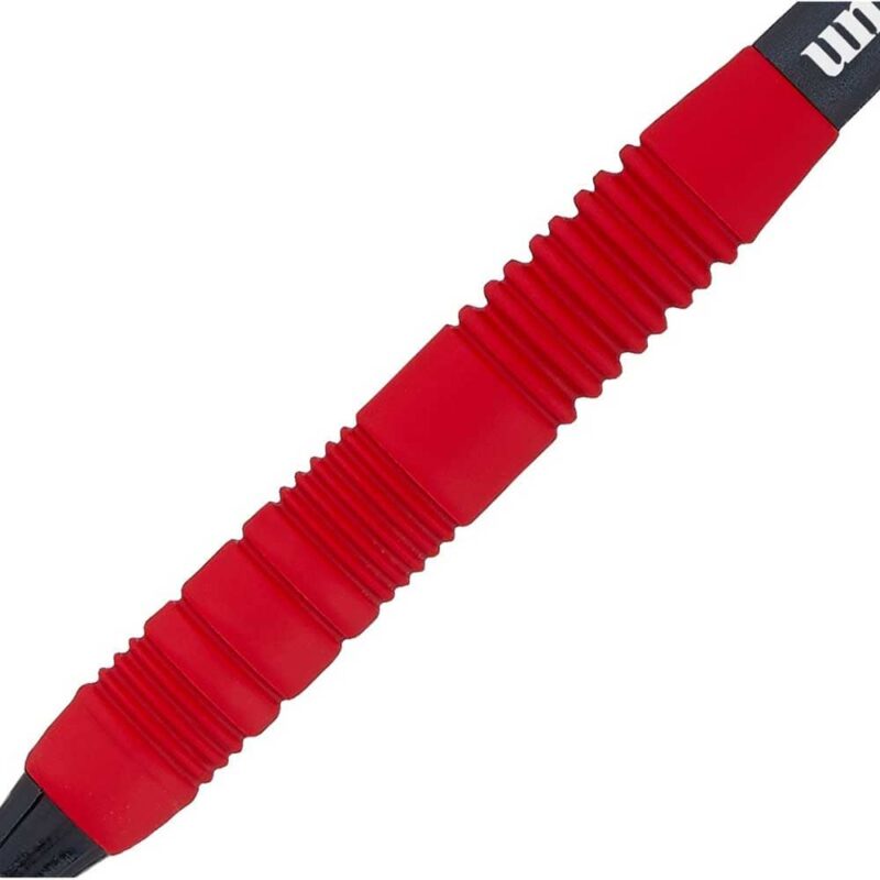 Billaresbalsalobre Dardos Unicorn Rubberised Red 18gr Latón 4254 - Imagen 2