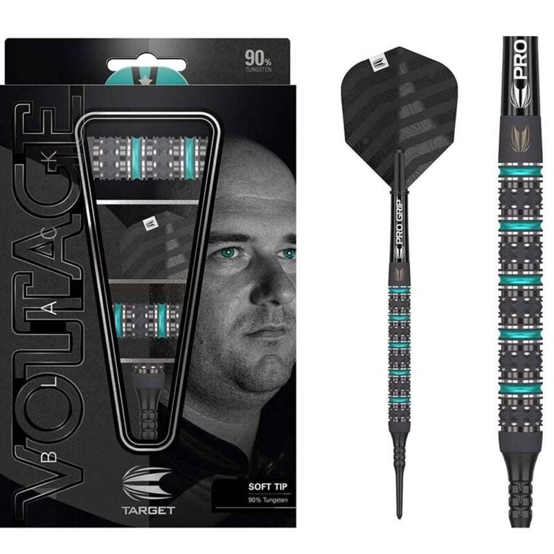 Billaresbalsalobre Dardos Target Robb Cross Black Edition Sp 18g Punta Plastico 210310 - Imagen 5