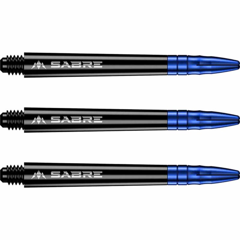 Billaresbalsalobre Cañas Mission Darts Sabre Polycarbonate Negra Azul Larga 48mm S1518 - Imagen 3