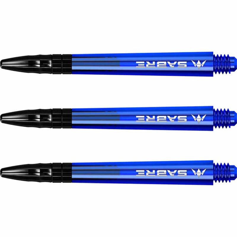 Billaresbalsalobre Cañas Mission Darts Sabre Polycarbonate Azul Negro Larga 48mm S1542 - Imagen 3