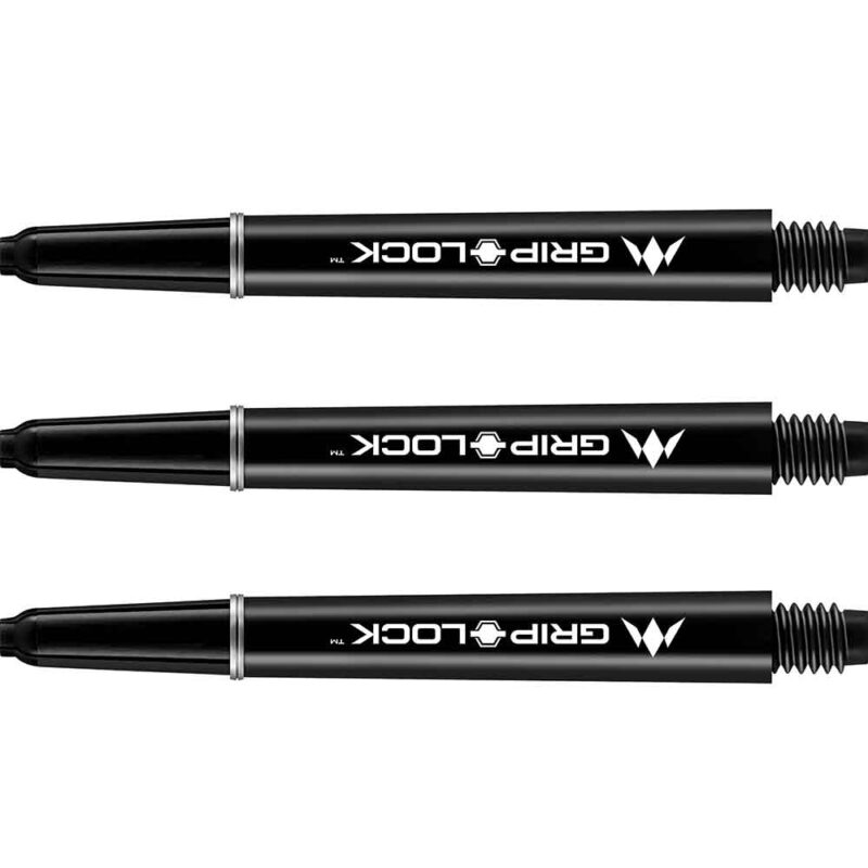 Billaresbalsalobre Cañas Mission Darts GripLock Negro Larga 48mm S1061 - Imagen 3