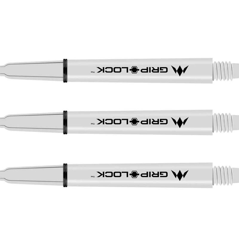 Billaresbalsalobre Cañas Mission Darts GripLock Blanca Corta 34mm S1066 - Imagen 2