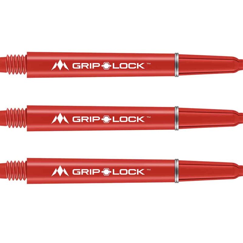 Billaresbalsalobre Cañas Mission Darts GripLock Roja Larga 48mm S1070 - Imagen 2