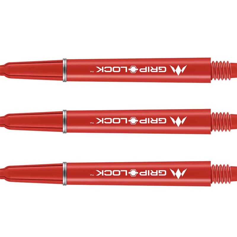 Billaresbalsalobre Cañas Mission Darts GripLock Roja Larga 48mm S1070 - Imagen 3