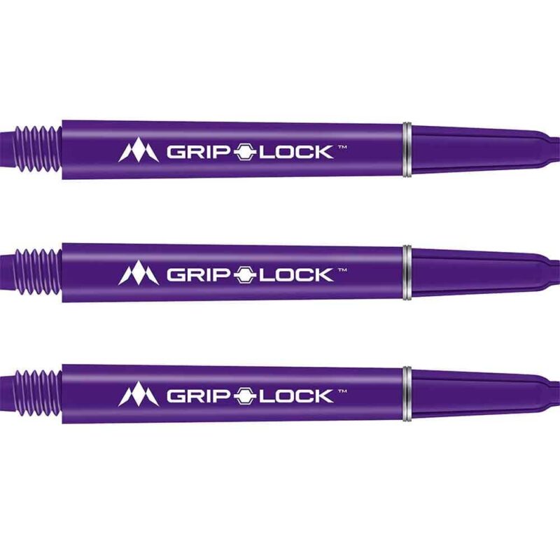 Billaresbalsalobre Cañas Mission Darts GripLock Morada Larga 48mm S1076 - Imagen 3