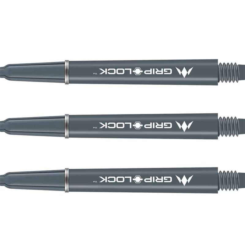 Billaresbalsalobre Cañas Mission Darts GripLock Gris Intb 41mm S1089 - Imagen 3