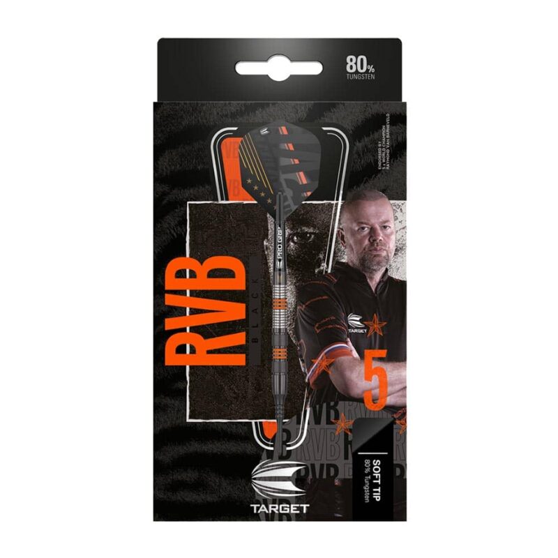 Billaresbalsalobre Dardos Target Raymond Van Barneveld RVB Black Edition 80% 18gr 210311 - Imagen 4