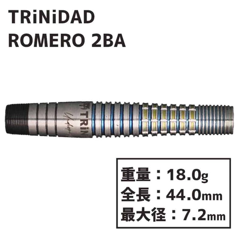 Billaresbalsalobre Dardos Trinidad Darts Romero 90% 18g - Imagen 2