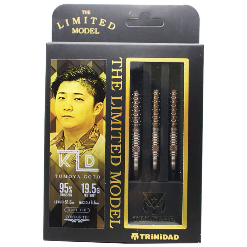 Billaresbalsalobre Dardos Trinidad Darts Kid Tomoya Goto Soft tip 19.5gr 95% E.Limitada - Imagen 4