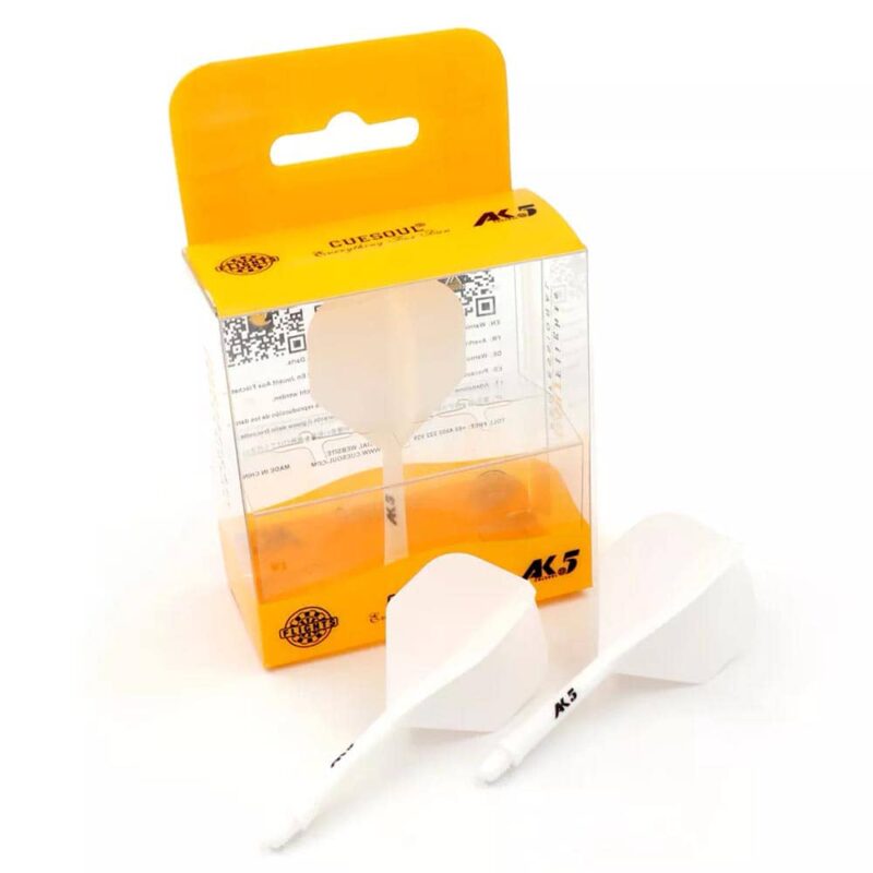 Billaresbalsalobre Plumas Cuesoul Flights AK5 Standard Blanco S CSAK-58XS - Imagen 3