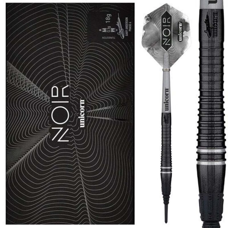 Billaresbalsalobre Dardos Unicorn Darts Noir Gary Anderson Phase 6 70% 18g  23870 - Imagen 3