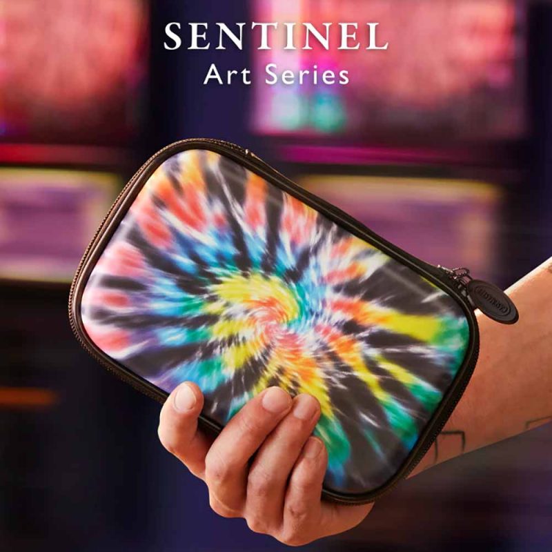 Billaresbalsalobre Funda Dardos Casemaster Sentinel Dart Case Tie Dye Art Series 36-9003 - Imagen 2