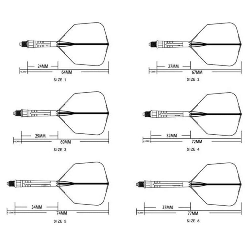 Billaresbalsalobre Plumas Cuesoul Rost T19 Carbo Talla 5 74mm Clear Yellow CS-AK571-5 - Imagen 5