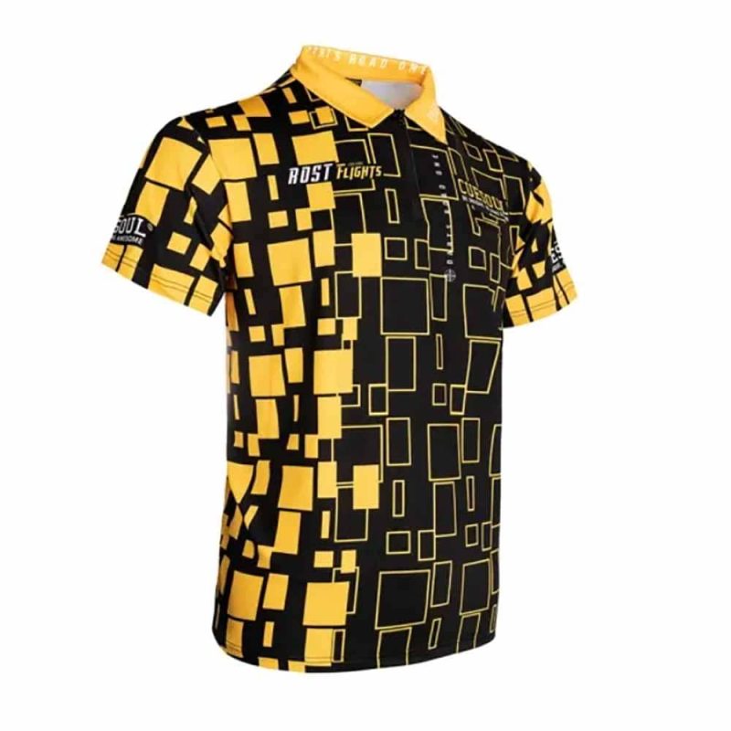 Billaresbalsalobre Camiseta Cuesoul L Darts Road One Yellow CSDS-PL-9-L - Imagen 2