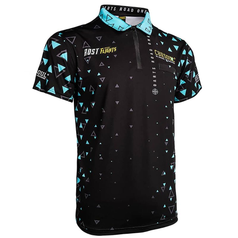 Billaresbalsalobre Camiseta Cuesoul XL Darts Road Blue - Imagen 2