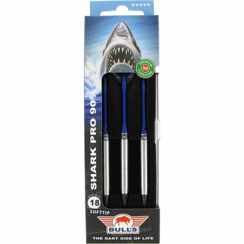 Billaresbalsalobre Dardos Bulls Darts DE Shark Pro Original 18g 90% BU-161618 - Imagen 3