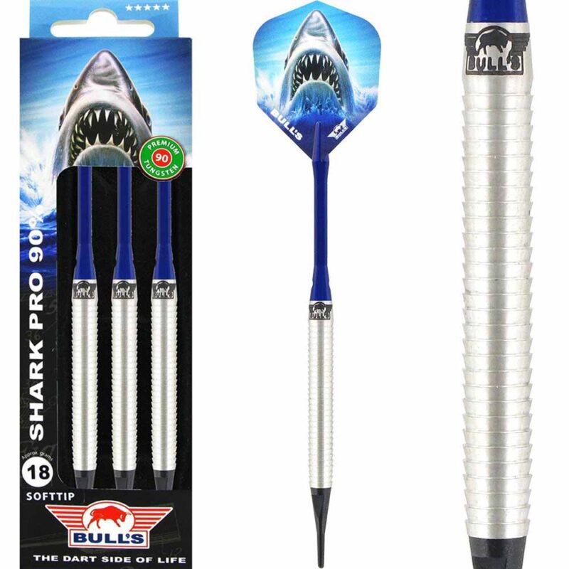 Billaresbalsalobre Dardos Bulls Darts DE Shark Pro Original 18g 90% BU-161618 - Imagen 4