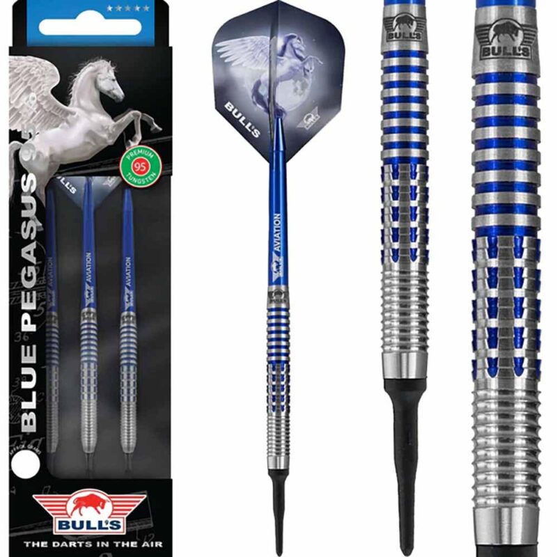 Billaresbalsalobre Dardos Bulls Darts DE Pegasus Style A 18g 95% BU-21318 - Imagen 2