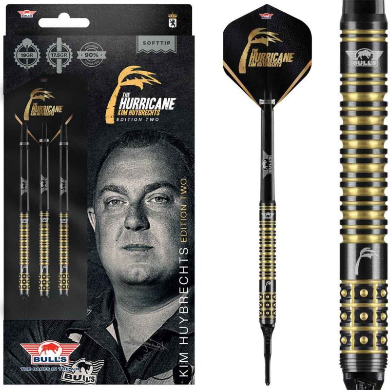 Billaresbalsalobre Dardos Bulls Darts Kim Huybrechts The Hurricane 90% 19gr  29419 - Imagen 3