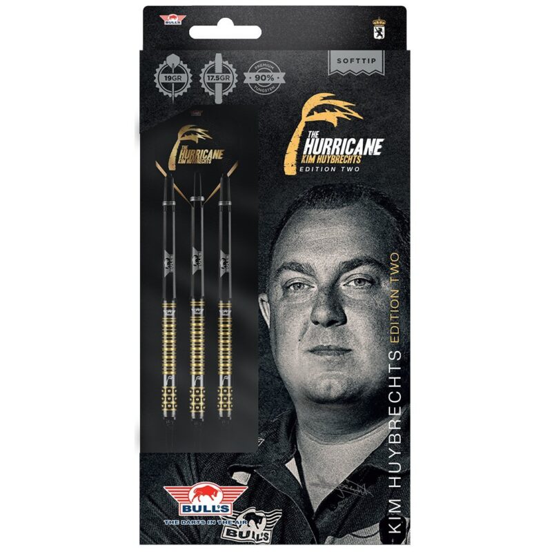 Billaresbalsalobre Dardos Bulls Darts Kim Huybrechts The Hurricane 90% 19gr  29419 - Imagen 5