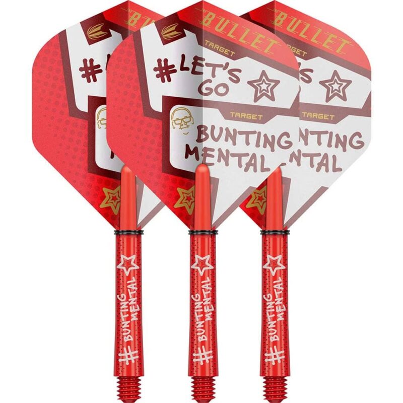 Billaresbalsalobre Plumas Target Stephen Bunting (1 Sets) Plumas + Cañas Med 380402