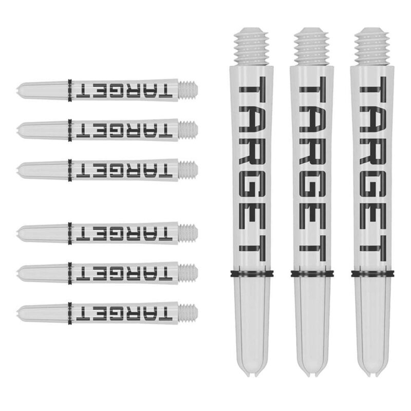 Billaresbalsalobre Cañas Target Pro Grip Shaft Tag Med 3 sets Blanco Negro (48mm) 380352 - Imagen 2