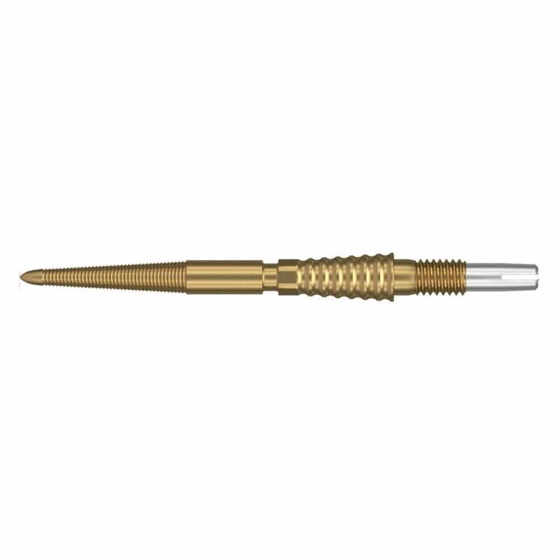 Billaresbalsalobre Puntas Conversion Target Dart Swiss Storm LNC Point Gold 26mm 340198 - Imagen 2