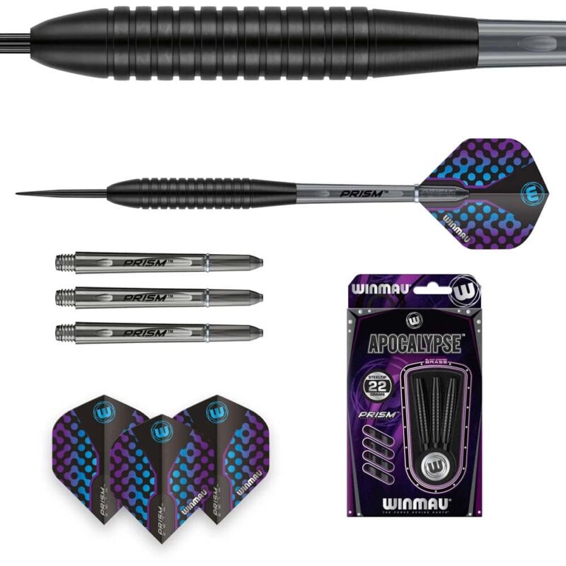 Billaresbalsalobre Dardos Winmau Darts Apocalypse 2 Brass 22g 1207.22 - Imagen 5