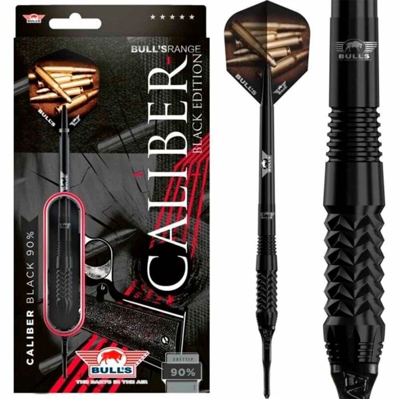 Billaresbalsalobre Dardos Bulls Darts Caliber Black 90% 20gr  BU-32520 - Imagen 5