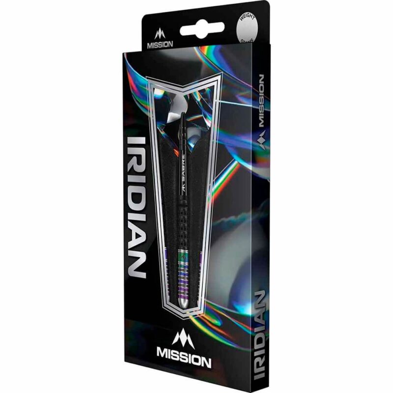 Billaresbalsalobre Dardos Mission Iridian Black Coral PVD 90% 22g D3600 - Imagen 4