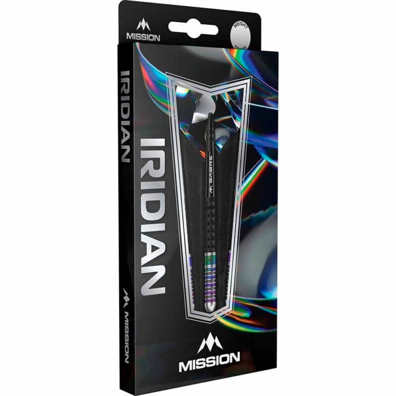 Billaresbalsalobre Dardos Mission Iridian Black Coral PVD 90% 22g D3600 - Imagen 5