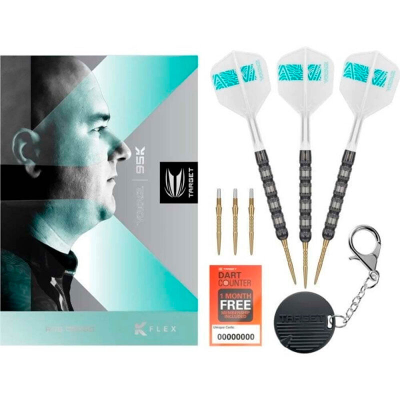 Billaresbalsalobre Dardos Target Darts Rob Cross 95K Swiss Point 95% 21g 190406 - Imagen 3