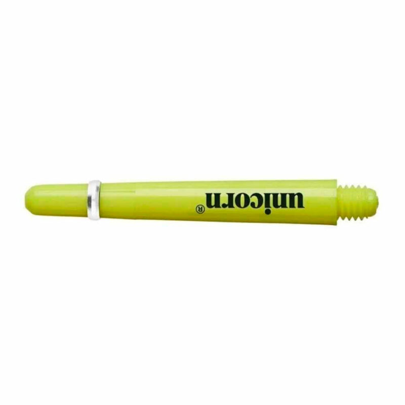 Billaresbalsalobre Cañas Unicorn Darts Gripper 4 PC Amarillo Neon 47mm  78929 - Imagen 2
