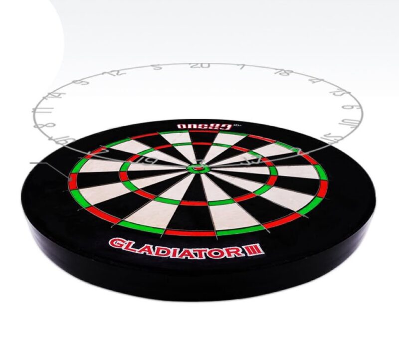 Billaresbalsalobre Diana One 80 Gladiator III Plus Dartboard + Rotafix 4128 - Imagen 2