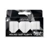 Billaresbalsalobre Plumas Shot Airfoil Molded Flight No.2 White SH-SF5505-W - Imagen 5